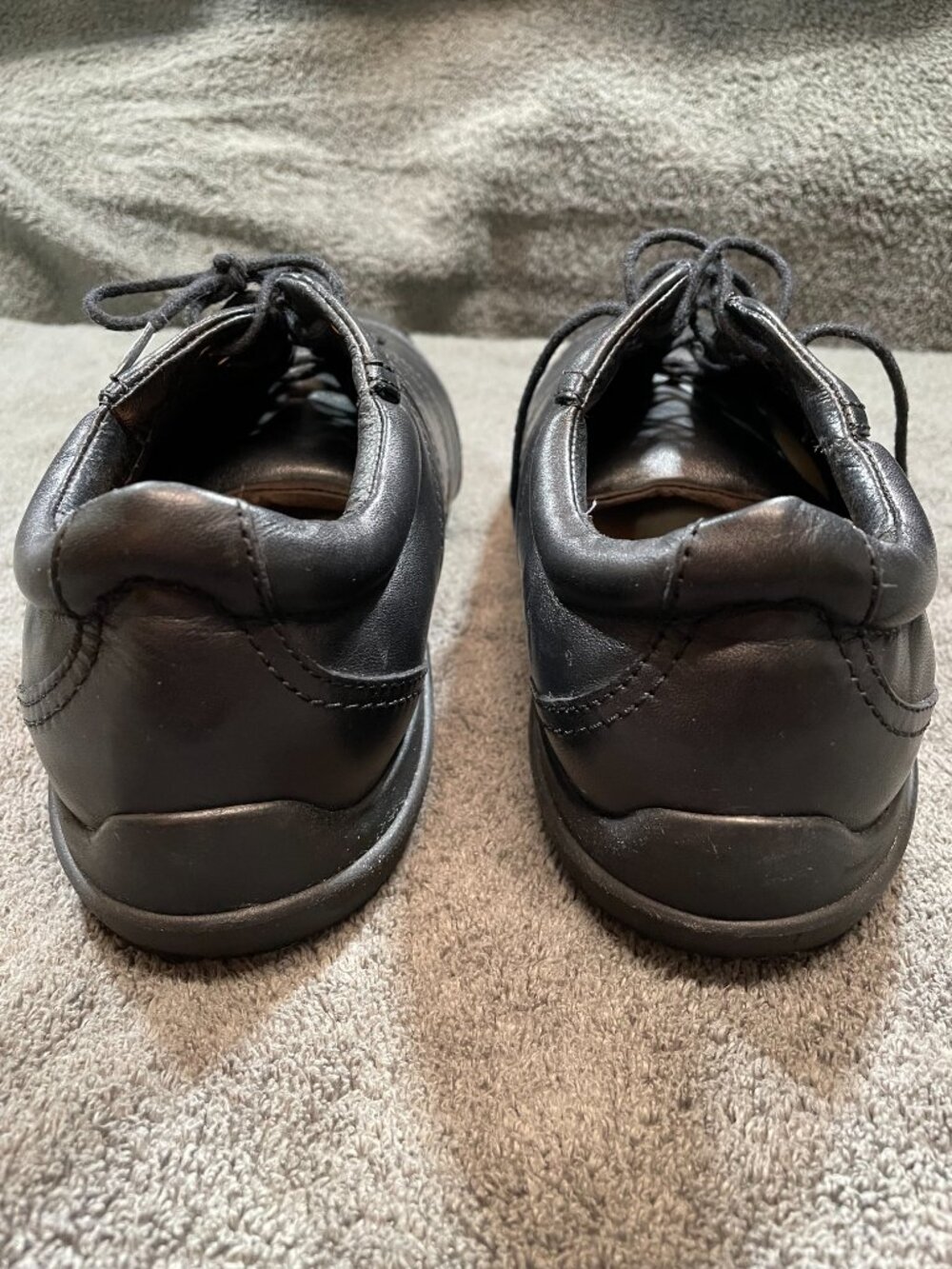 P. W. Minor Maddie Oxford Shoes Womens Size 6.5 3W Black Leather Comfort 11732 - Picture 5 of 12
